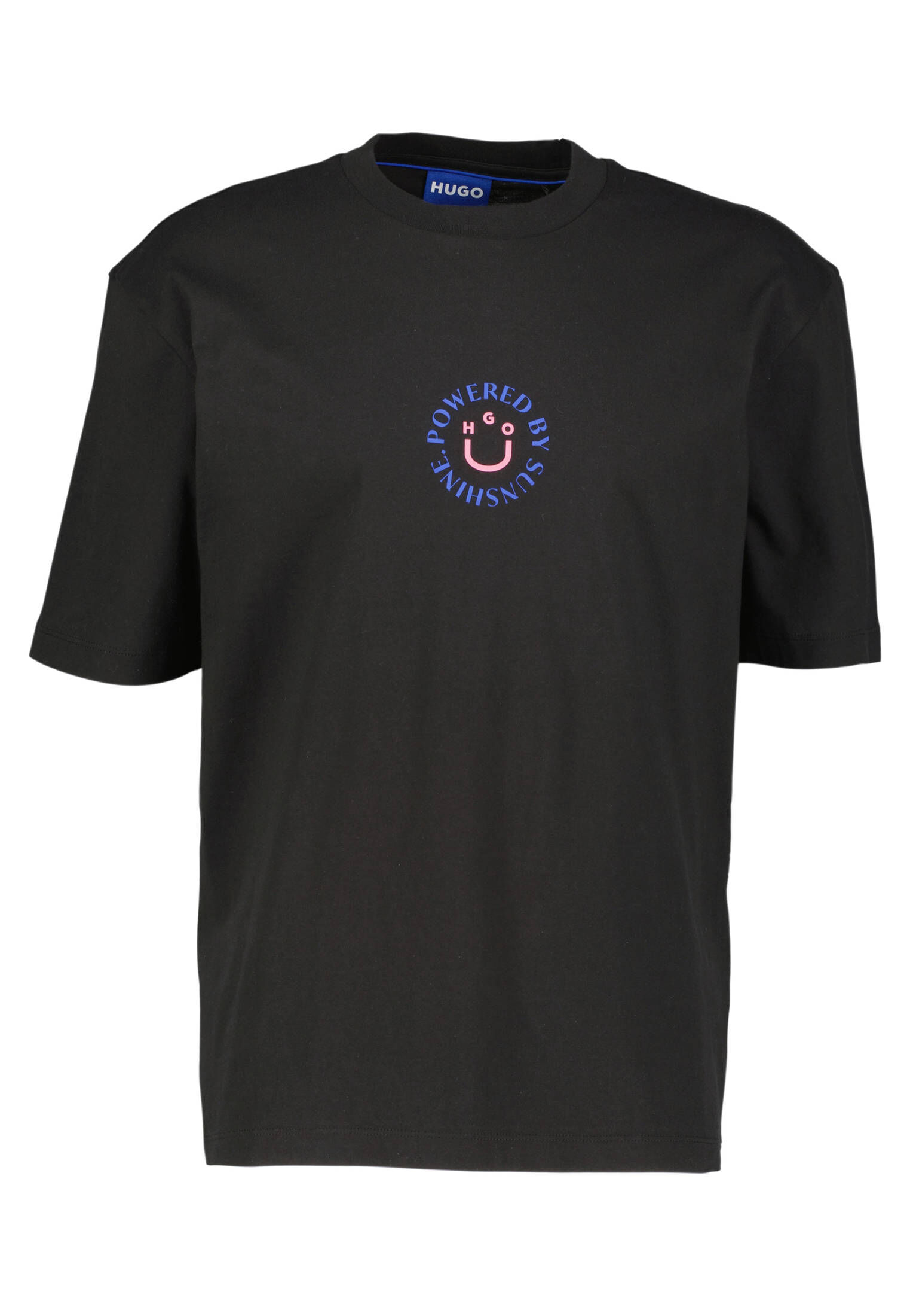HUGO Herren Shirt – Baumwollmix, Klassisches Design, Vielseitig Kombinierbar