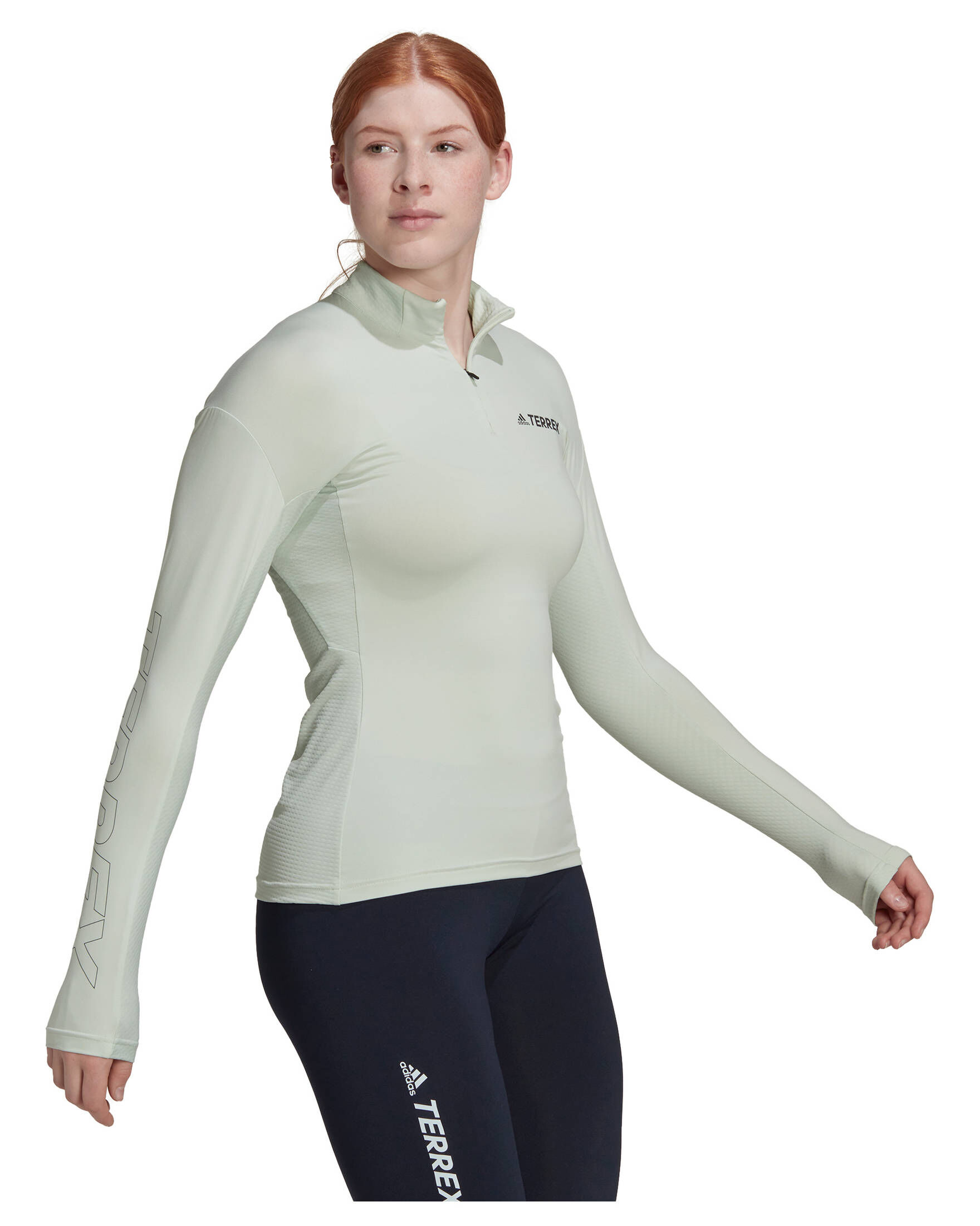Rydale Damen Bedrucktes Sportoberteil Damen Langarm Stretch