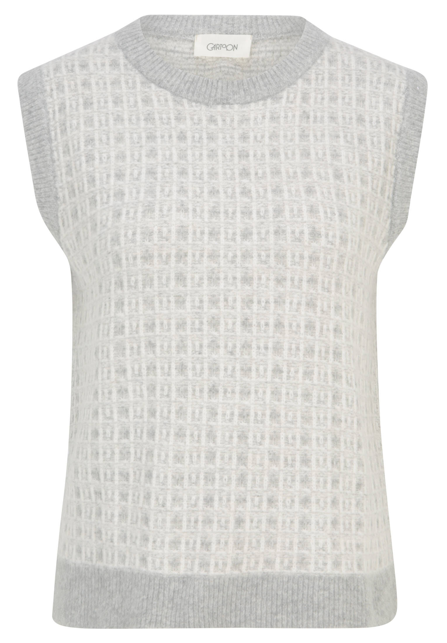 Cartoon Damen Strickpullover Mit Blockstreifen In G Produktbild-Vorschau 5