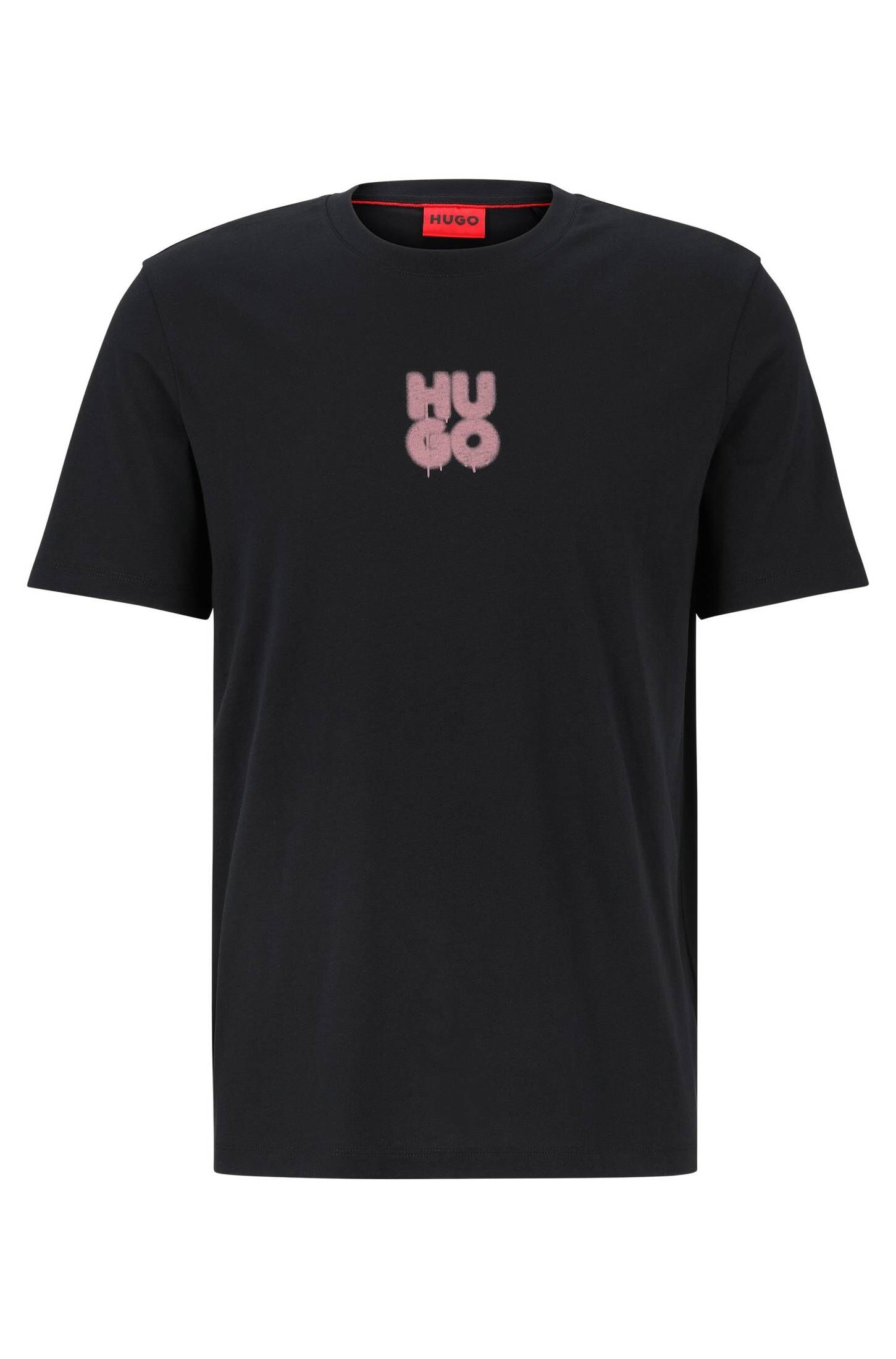 HUGO Herren Shirt – Baumwollmix, Klassisches Design, Vielseitig Kombinierbar