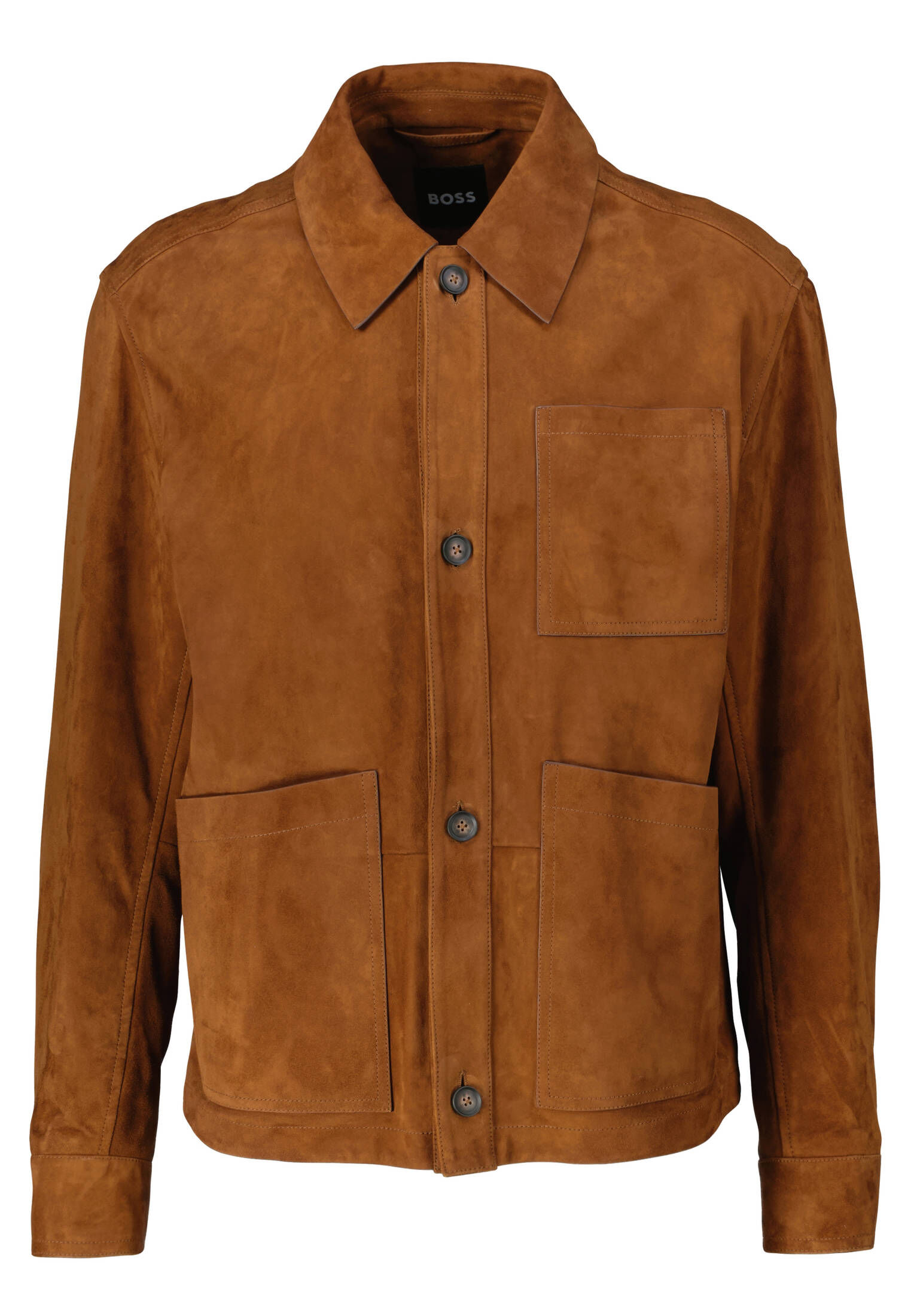 Elegantes Lederjacke Herren C A Fotos