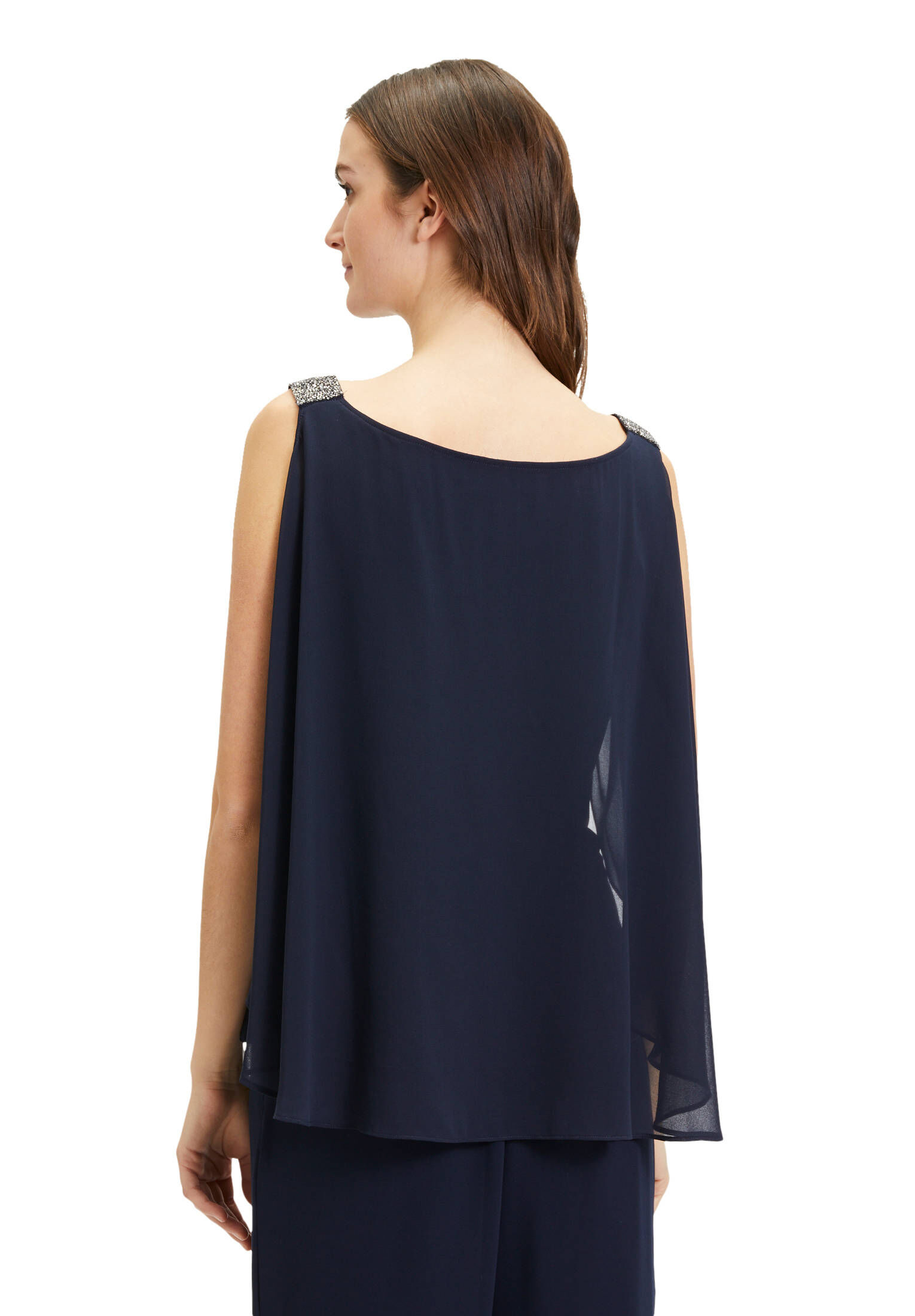 Damen Boho Chiffonbluse – Langarm Leichtes Lässiges Top