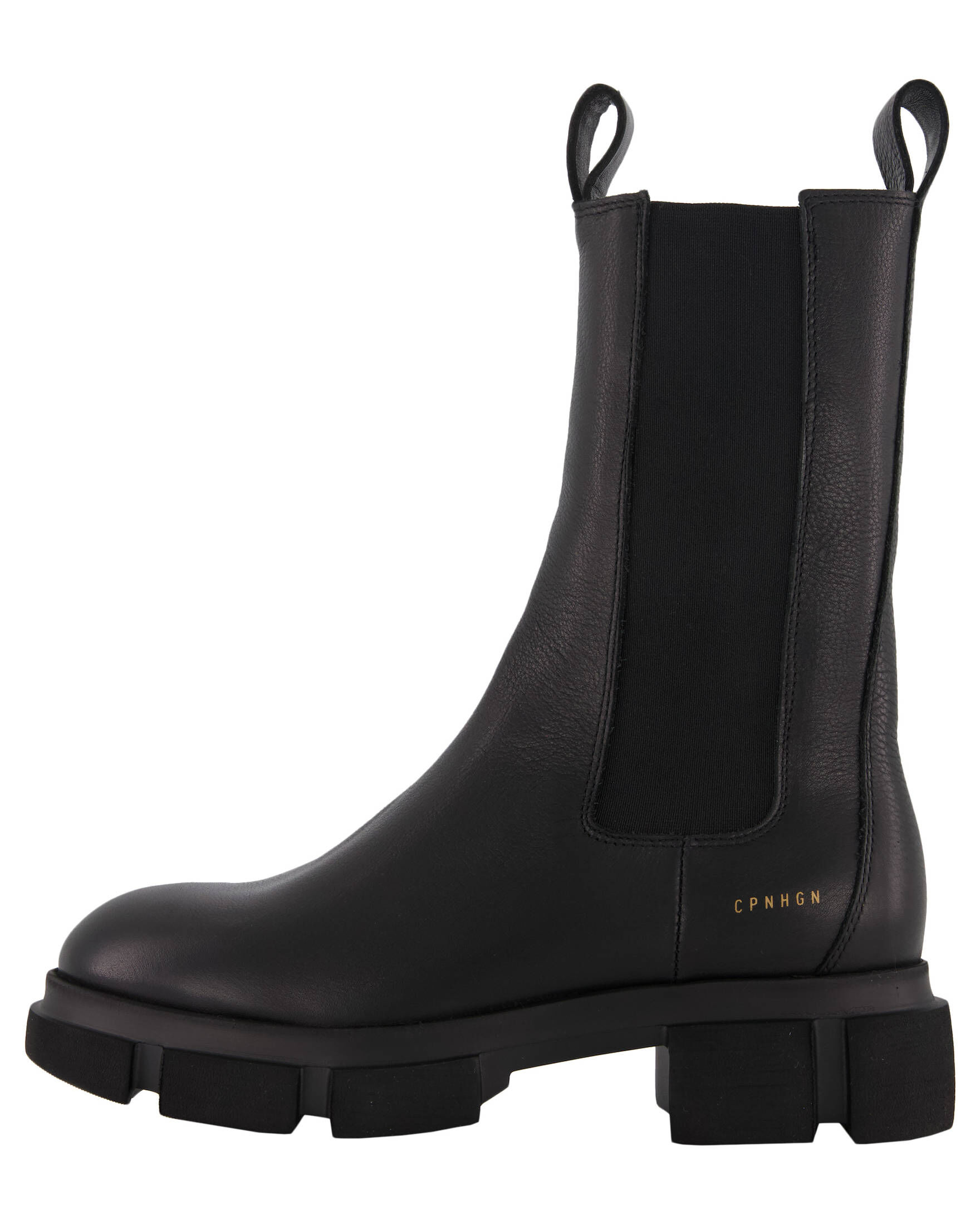 copenhagen studios vitello black nature chelsea boots