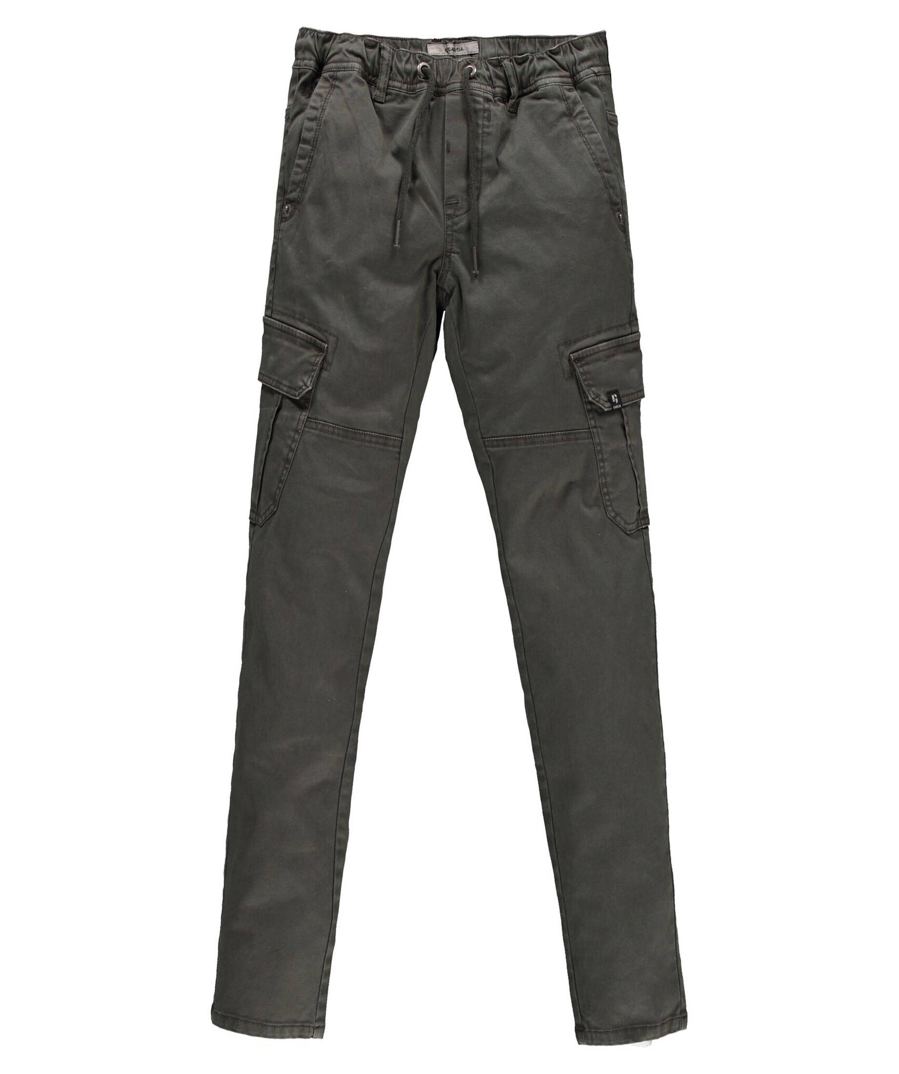 Kinder Cargohose Unisex - Stretch Twill Jogger Mit Elastischem Bund