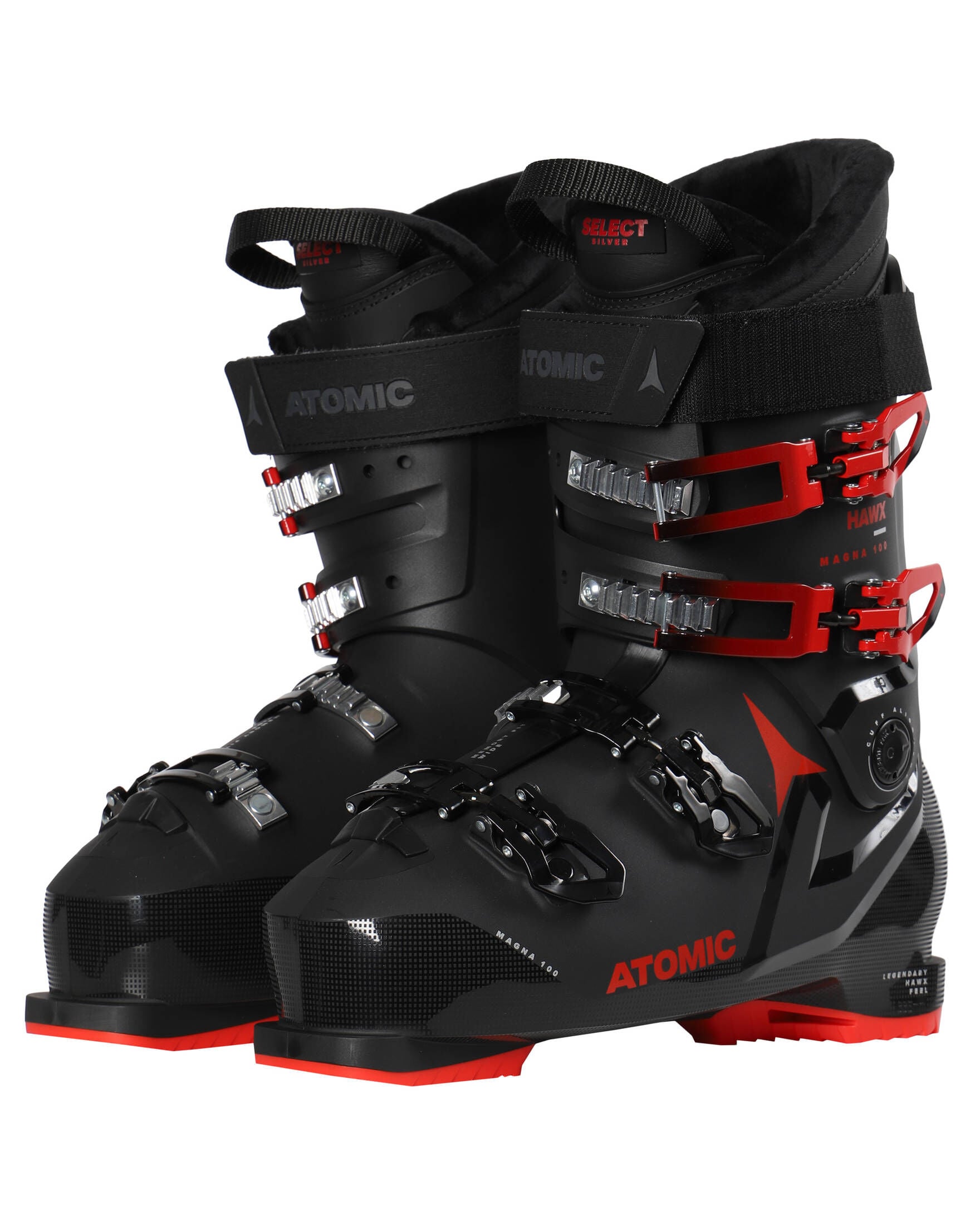 Click Trencher Schnellspannstiefel Schwarz/Größe 8UK
