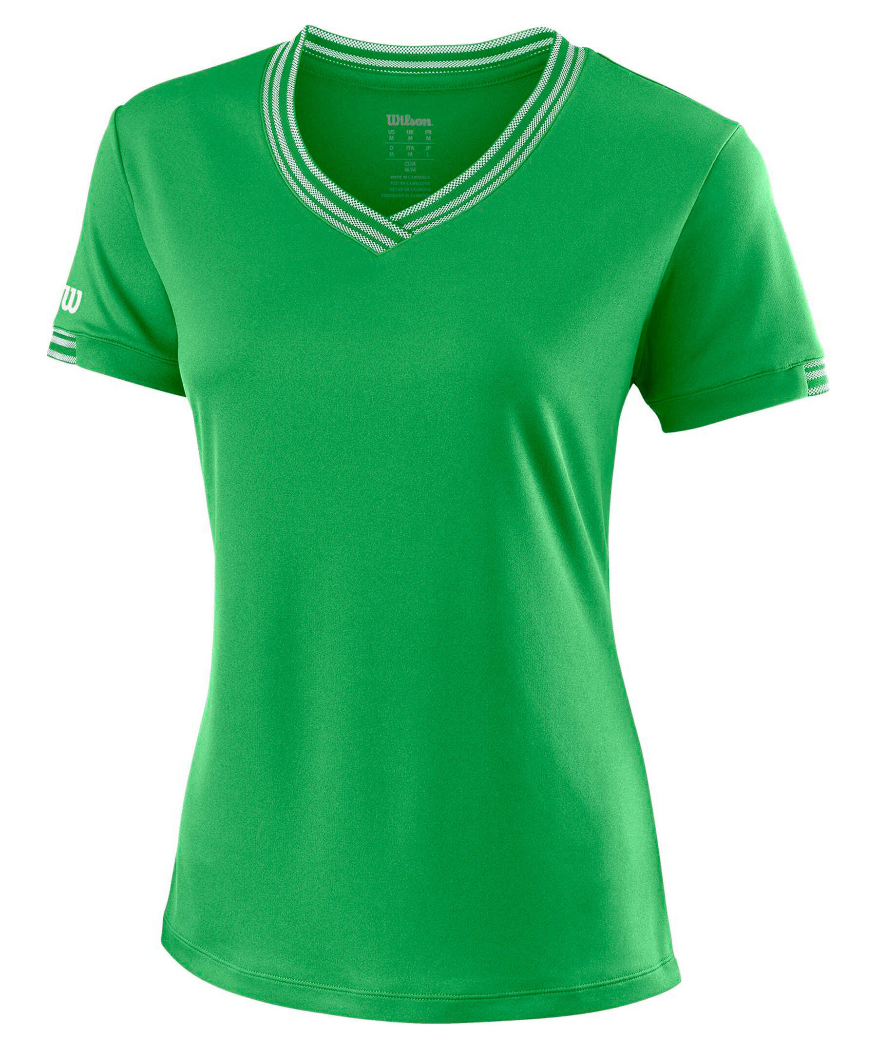Wilson Damen Tennisshirt "Team VNeck" Kurzarm kaufen engelhorn