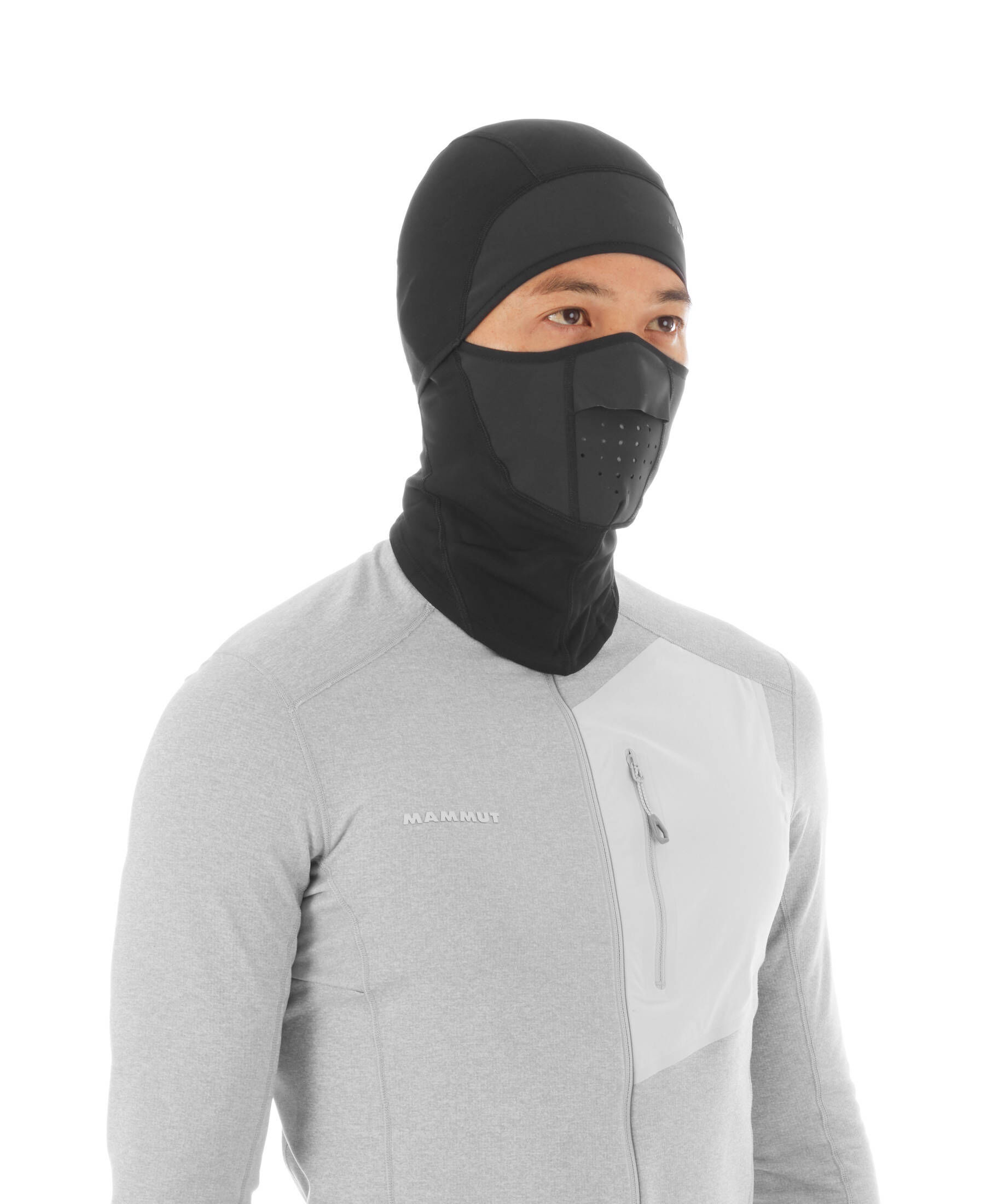 Cagoule Mammut Arctic WS Unisexe - Softshell Coupe-Vent 3 Couches - Pour Alpinisme, Randonnée Hivernale - Taille Unique