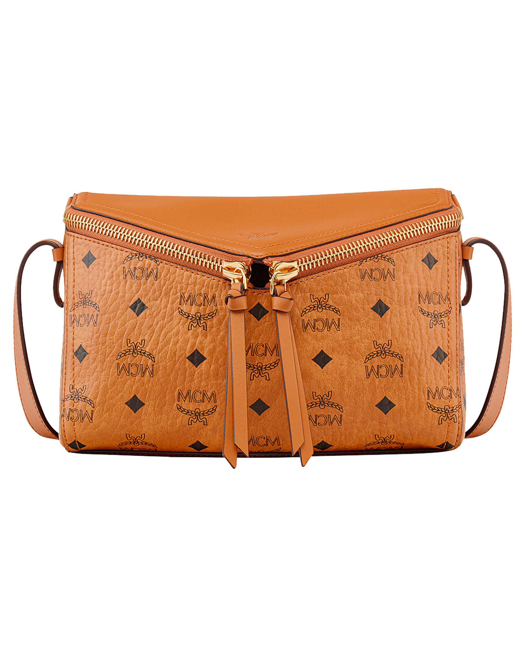 MCM Damen Umhängetasche DIAMANT 3D VI in braun kaufen engelhorn