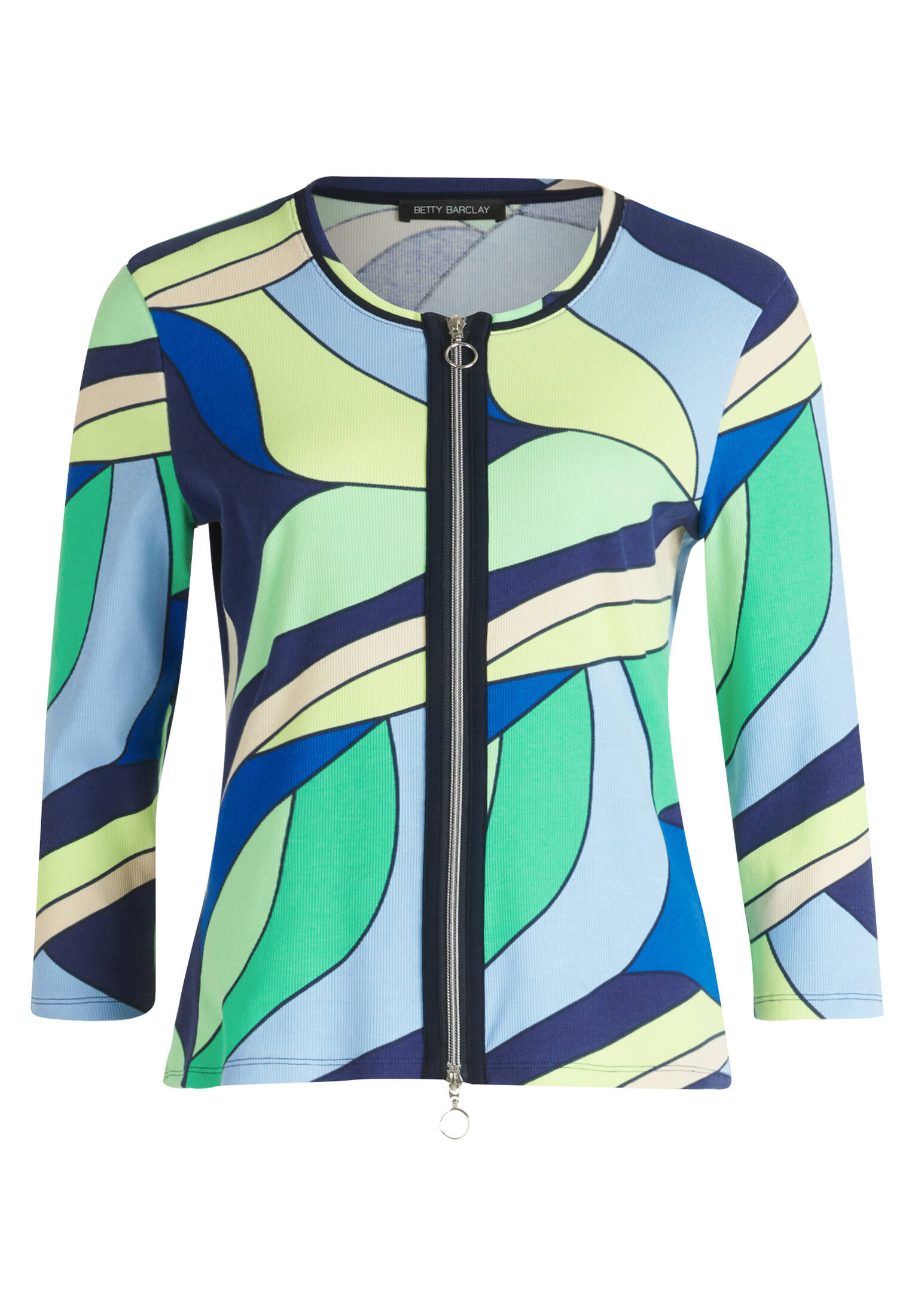 Betty Barclay Damen Shirtjacke – Mit Rippenstruktur Für Einen Lässigen Look