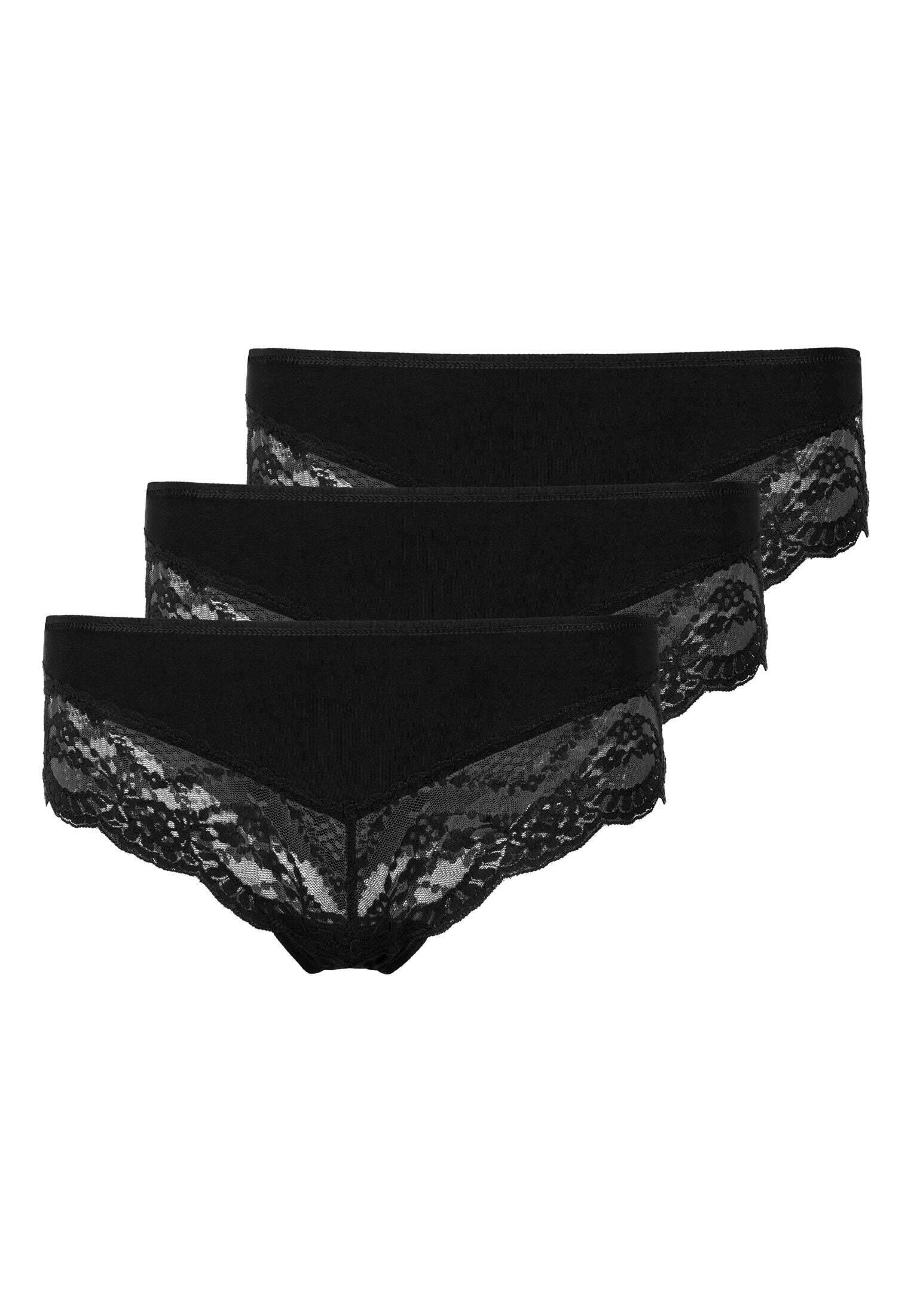 SNOCKS Damen Hipster Panties mit Spitze im 3erPack kaufen engelhorn