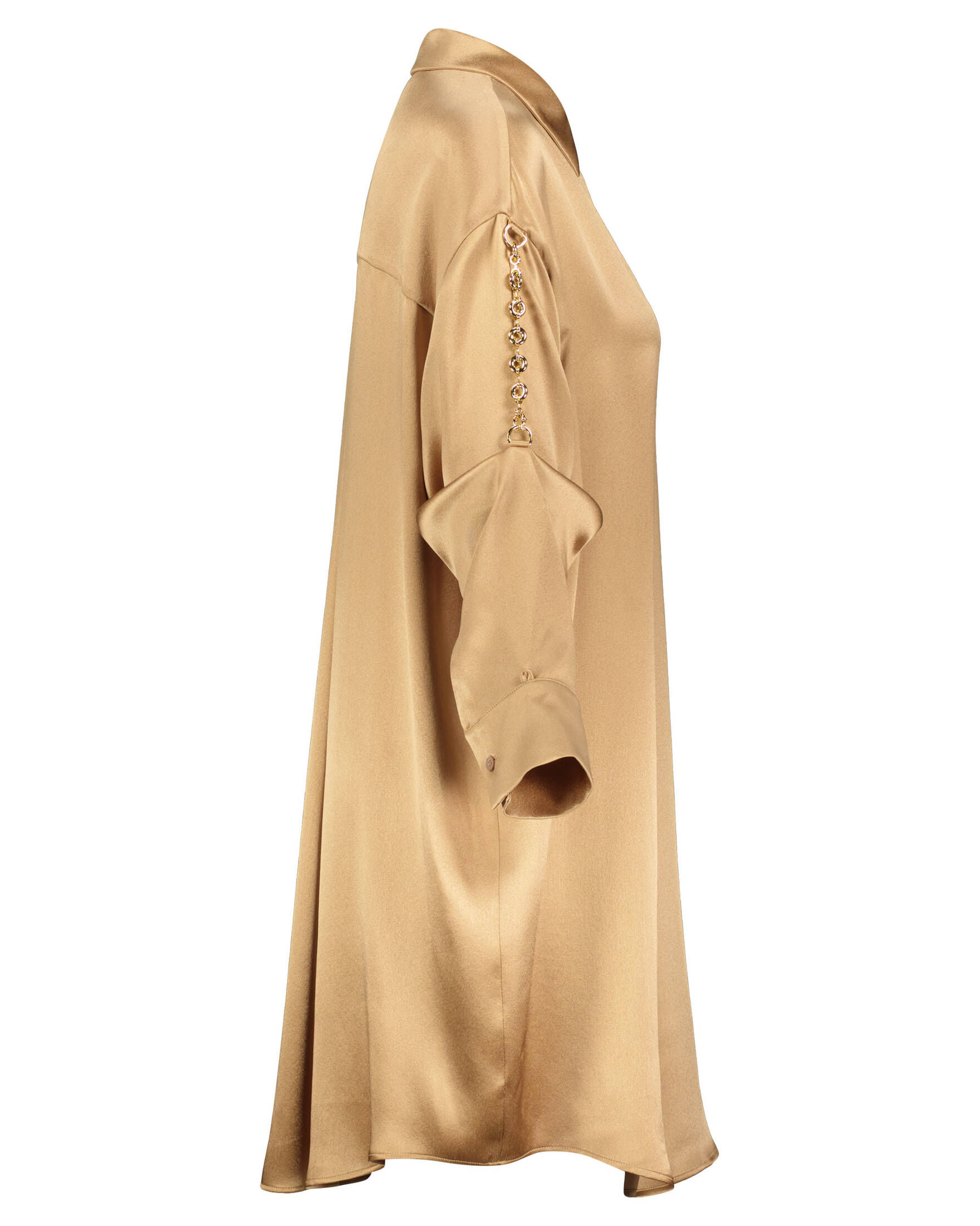 Leontine – Hemdblusenkleid mit Punktmuster