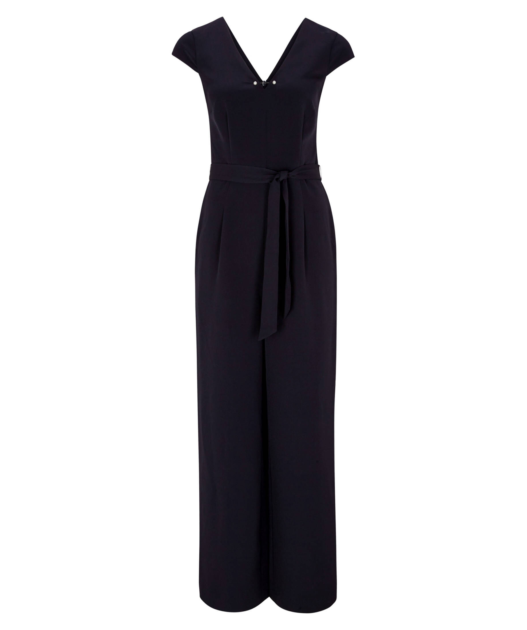 Damen Jumpsuit Kurzarm