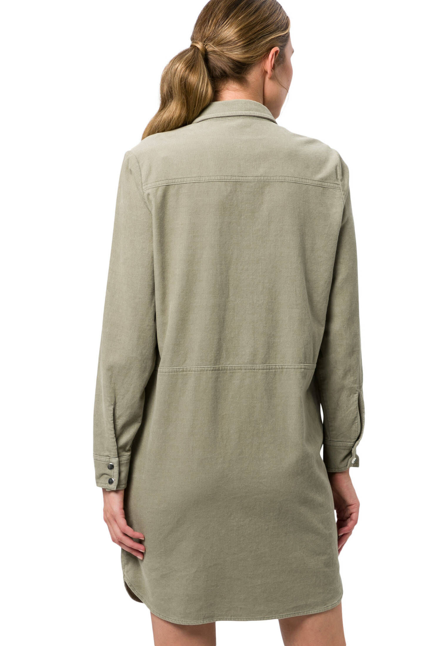 Damen Cordkleid mit Langarm