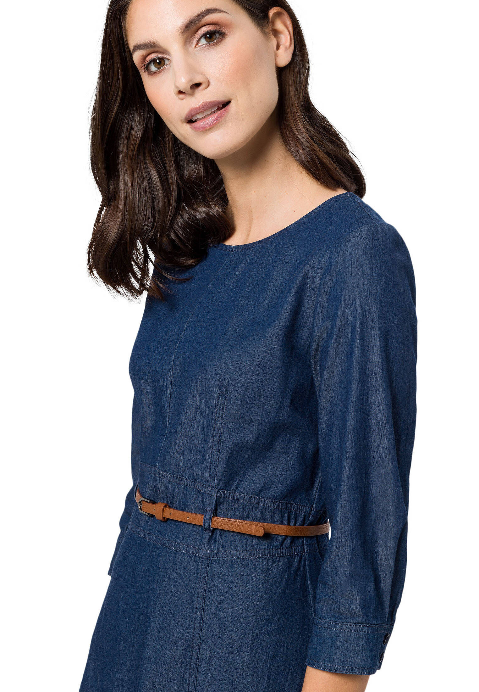 zero Damen Jeanskleid mit Gürtel kaufen | engelhorn