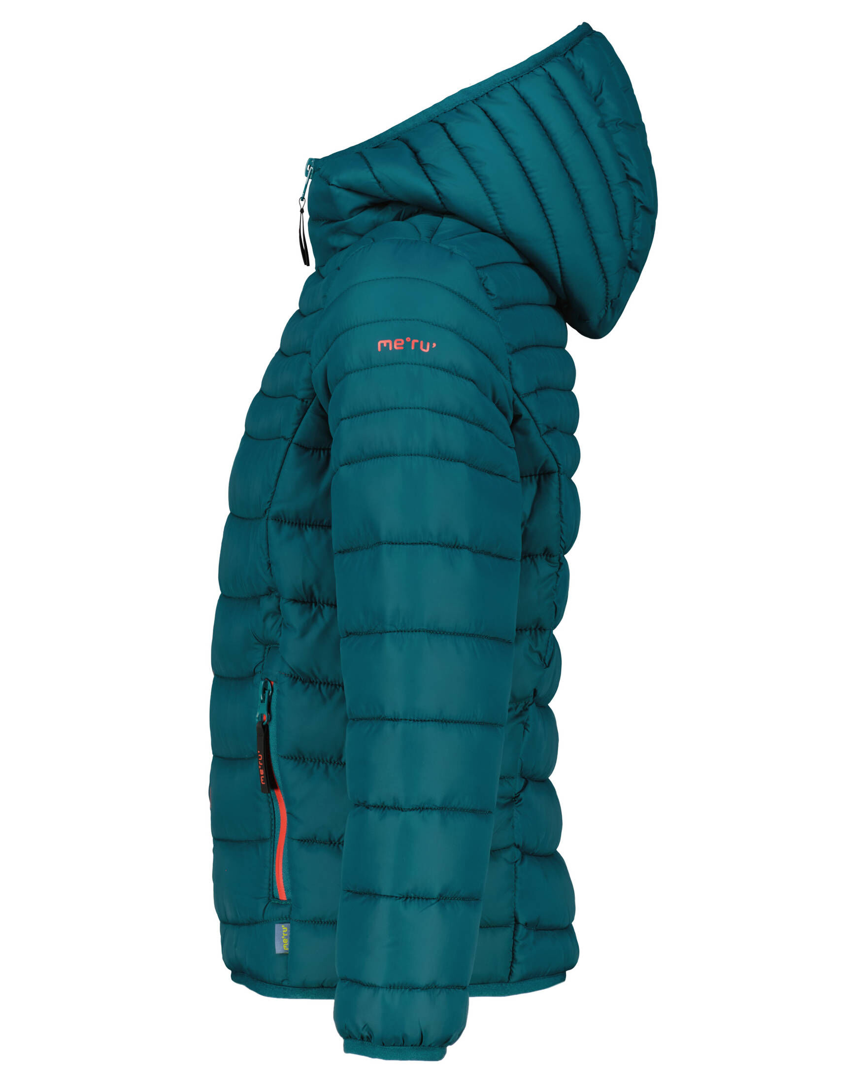 Rothschild Jungen-Jacke Mit Bruststreifen – Gepolsterte Winterjacke Mit Kapuze, Verstellbar