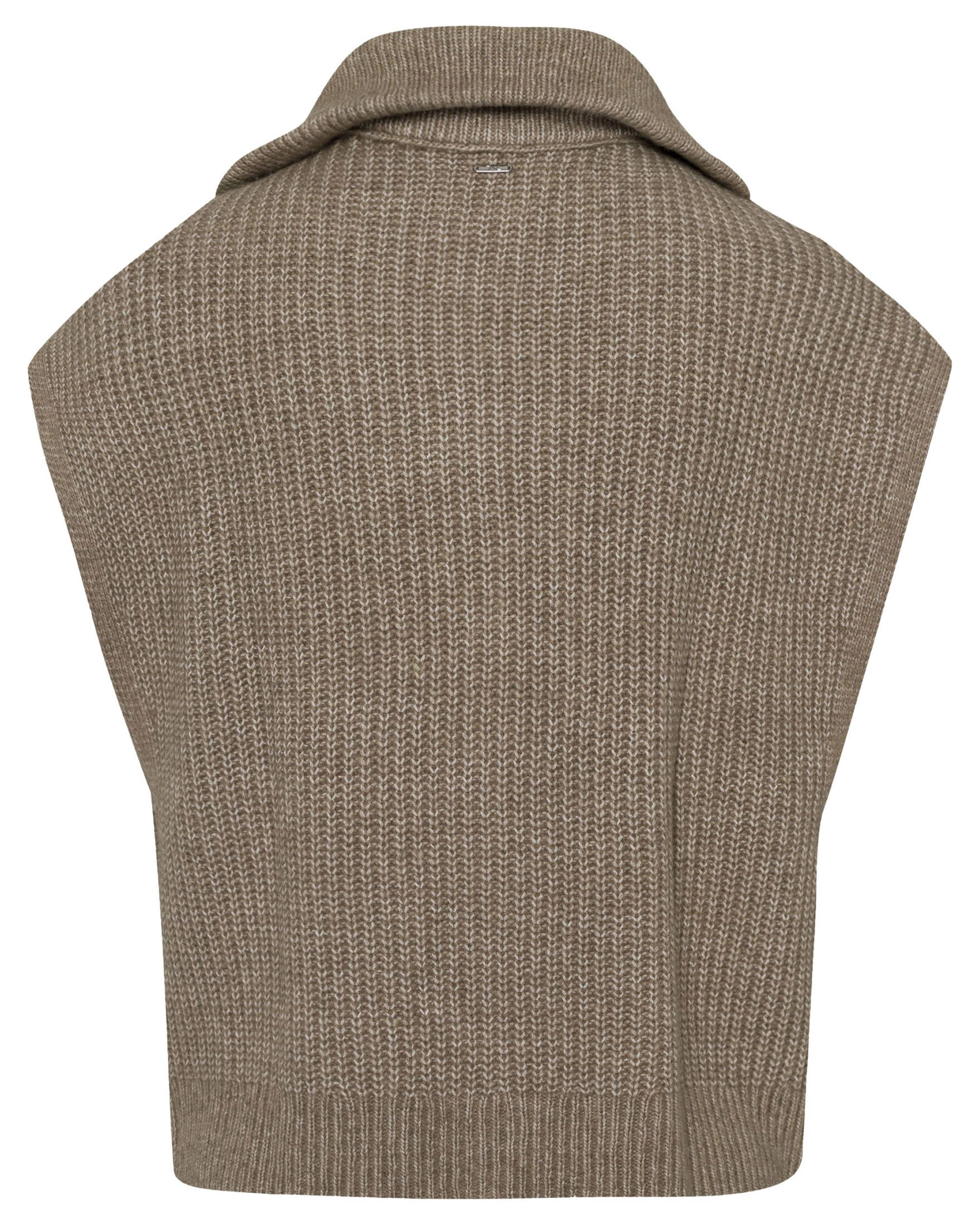 Damen Strickweste Ärmellos - V-Ausschnitt Häkeloberteil Y2K Style