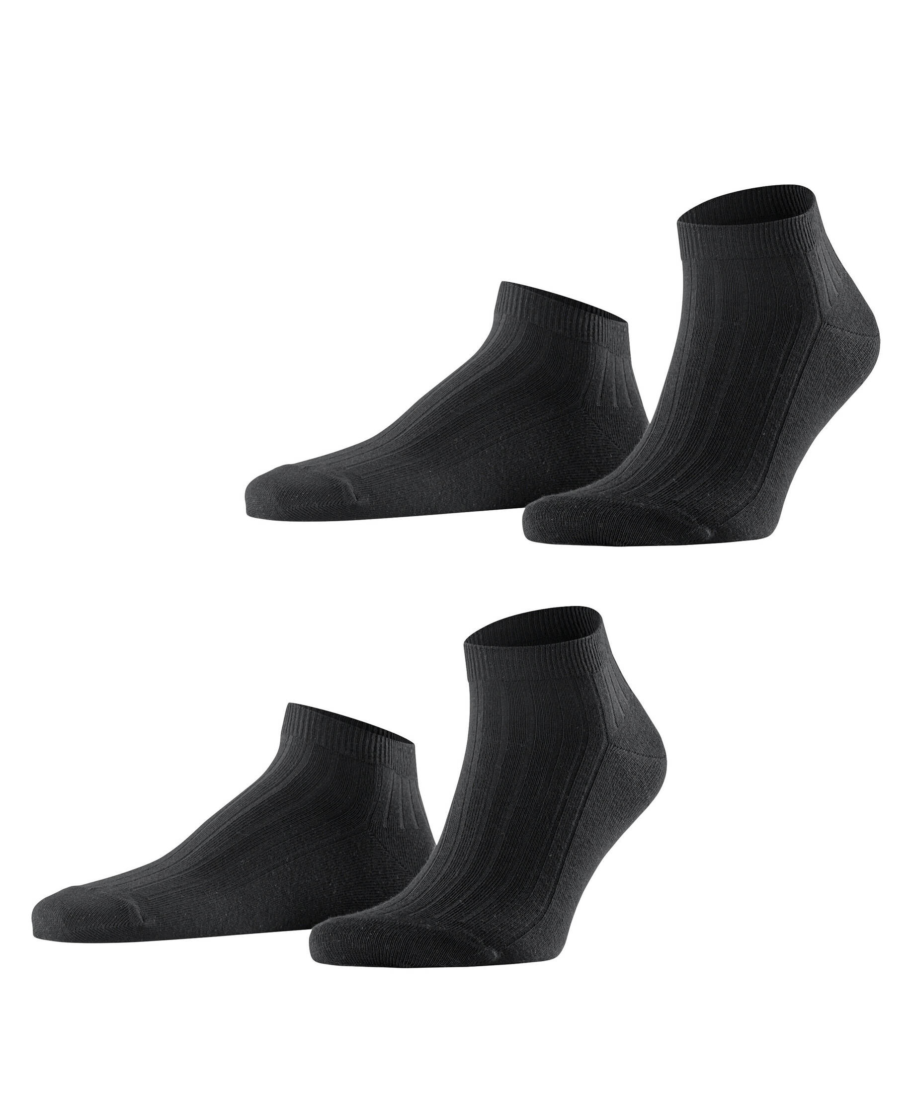 ESPRIT Herren Socken 2er-Pack – Ringelsocken Aus Bio-Baumwolle, Größe 39-46