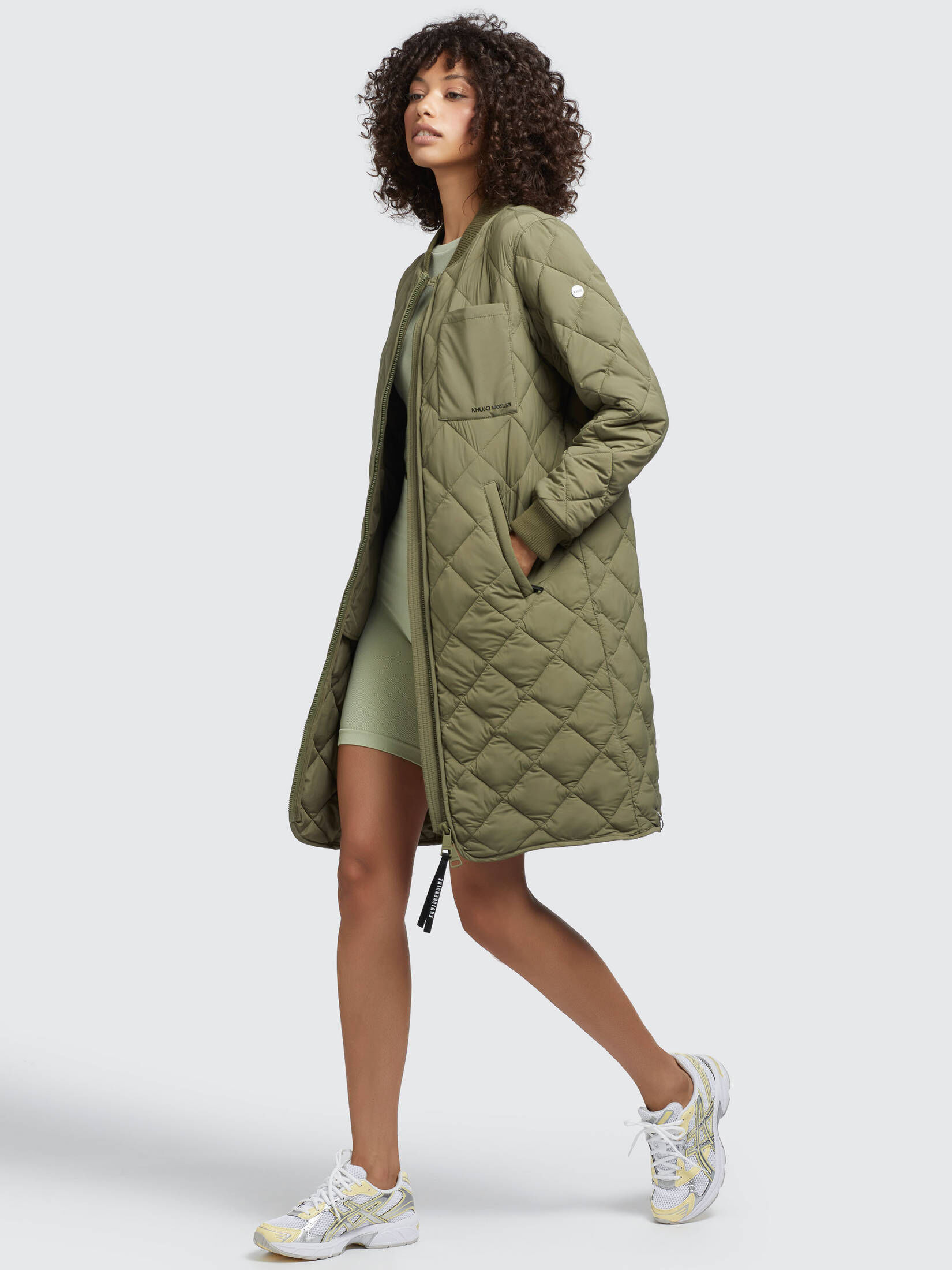 Gruner Mantel Damen