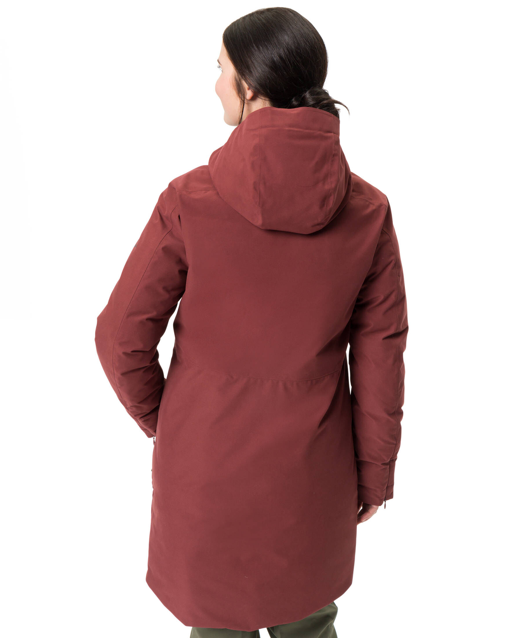 VAUDE Damen Mineo Coat Jacke - Wasserdichter Wintermantel Mit Kapuze