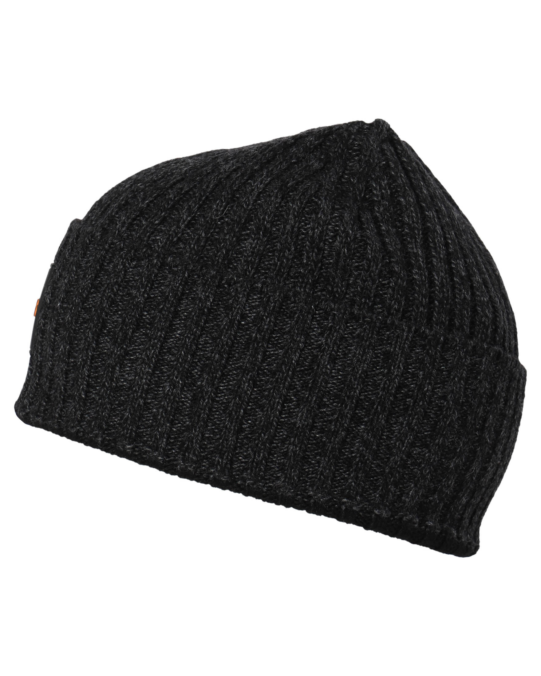 BOSS Herren Matero Beanie - Gerippte Wollmütze Im Markenlook