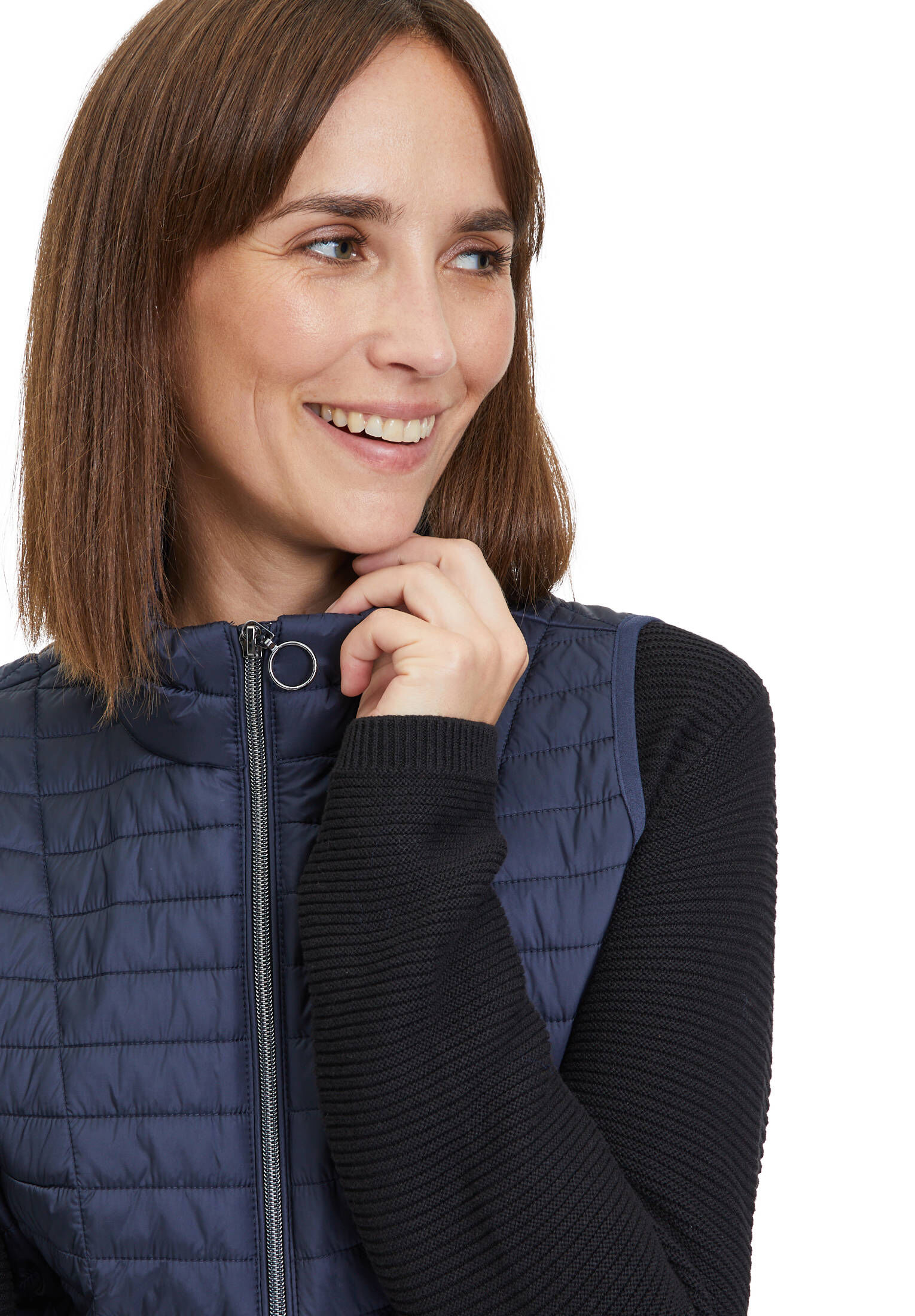 Tom Tailor Steppweste Mit Stehkragen (grasgrün) Online Kaufen