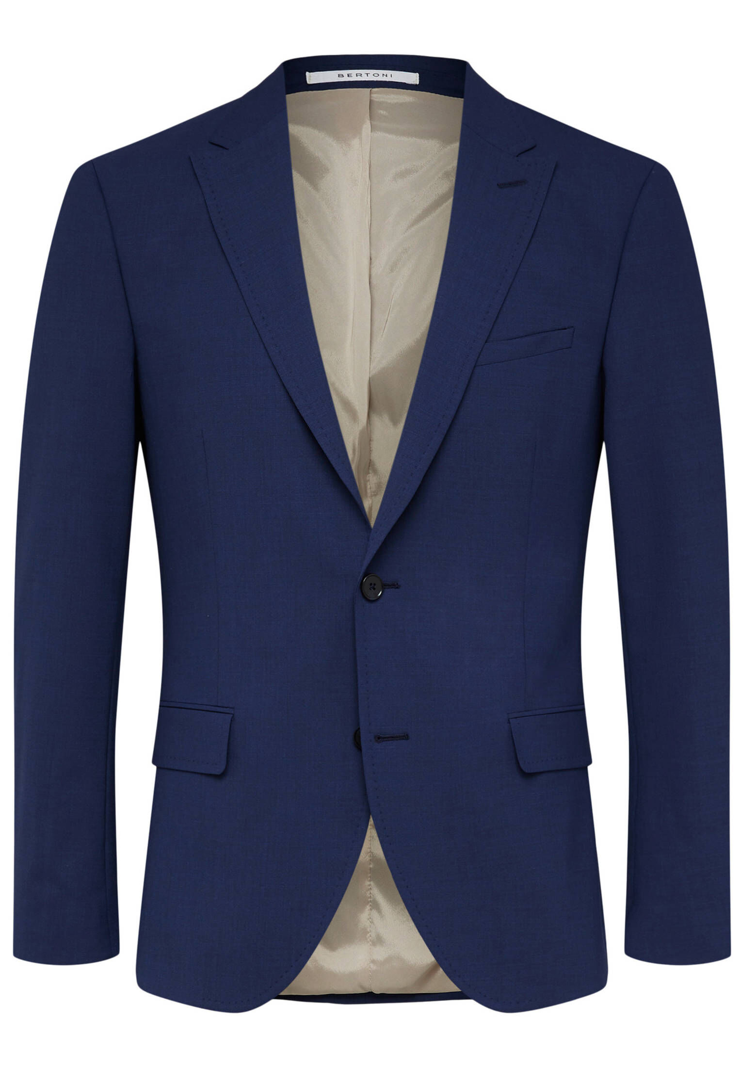 Lässiger Herren-Blazer Aus Wollmischgewebe - Zweireihiger Langer Mantel Für Herbst & Winter