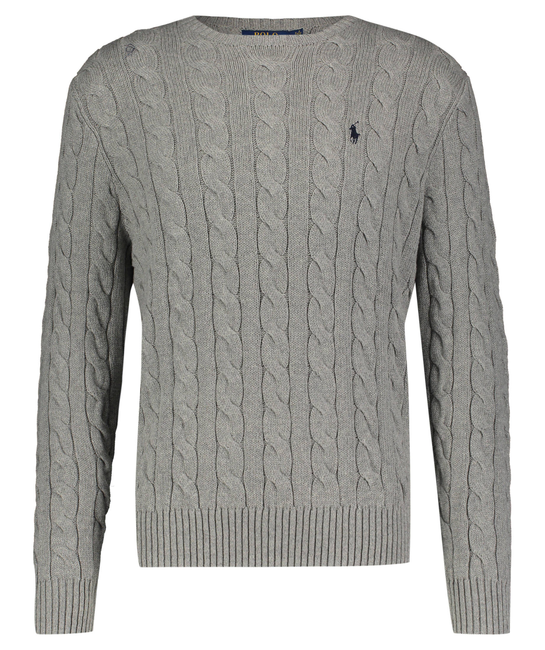 Zopfmuster Wollpullover Ralph Lauren Herren Polo Strickpullover