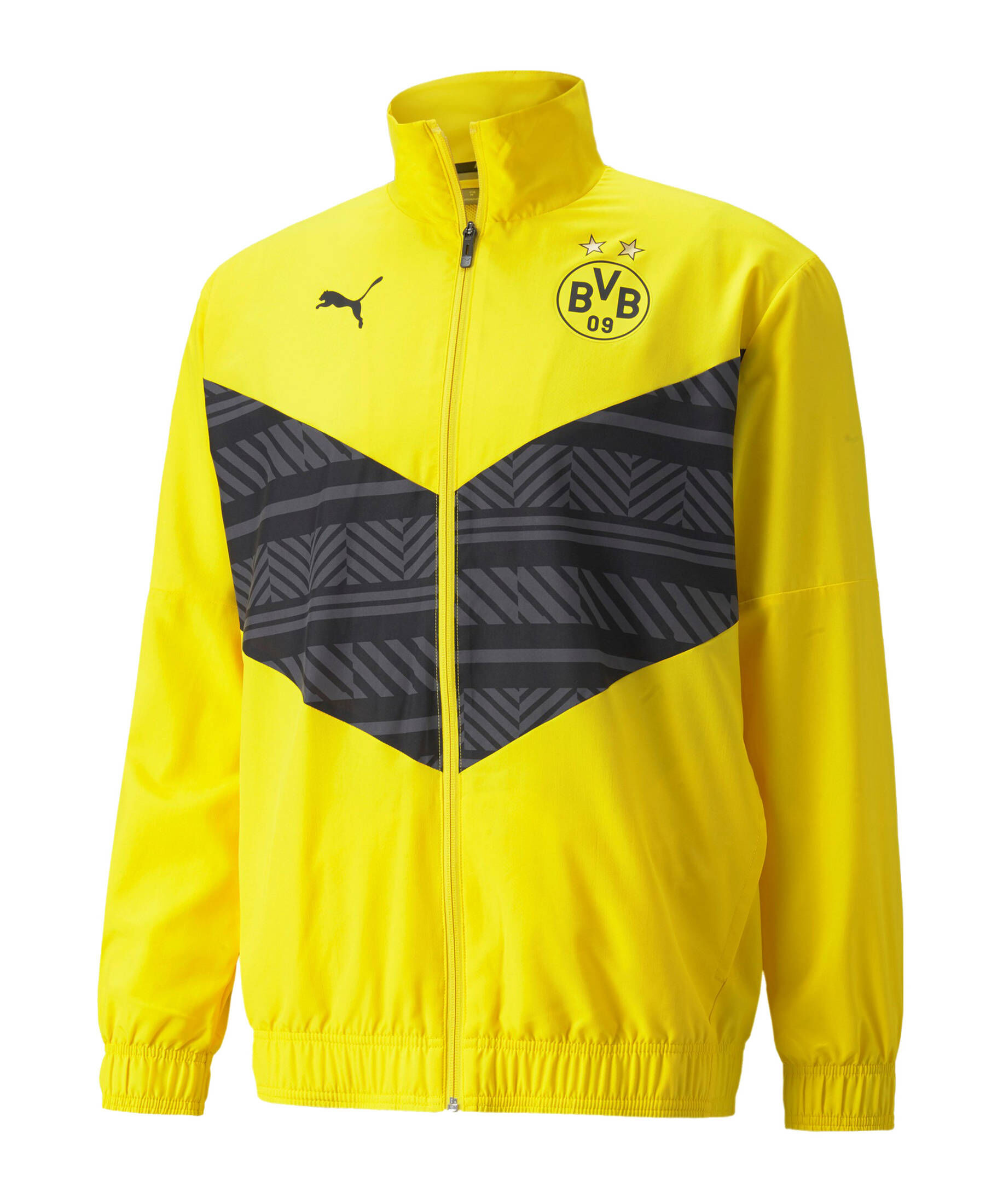 BVB-Regenjacke für Kinder Gelb Borussia Dortmund ORIGINAL 