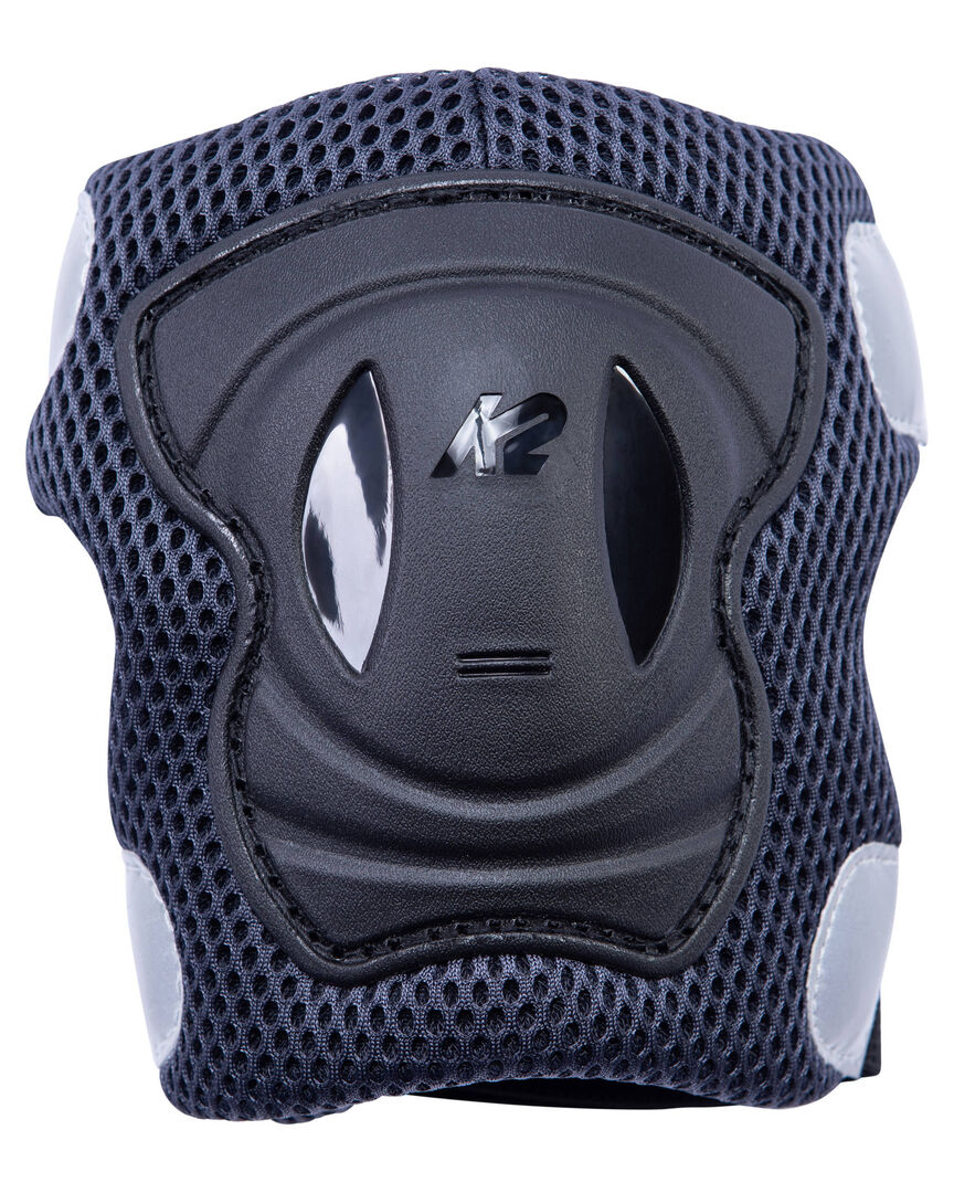 K2 Herren Schwarz/Blau Inliner Und Skateboard Handgelenk-, Knie-, Ellbogenschoner Performance Pad Set M, Gr. M