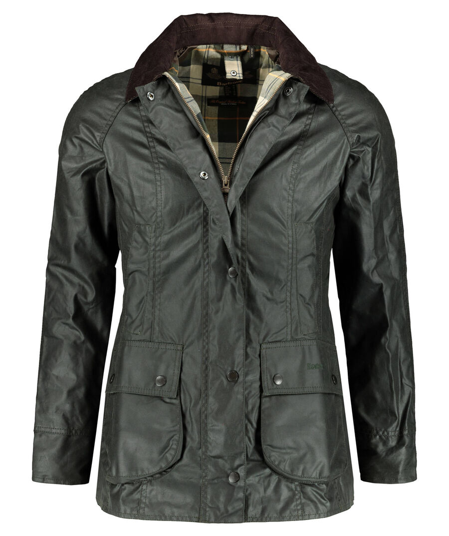 Barbour - Beadnell Waxed Jacket - Jackets - Damen - Grün - S - Bild 3