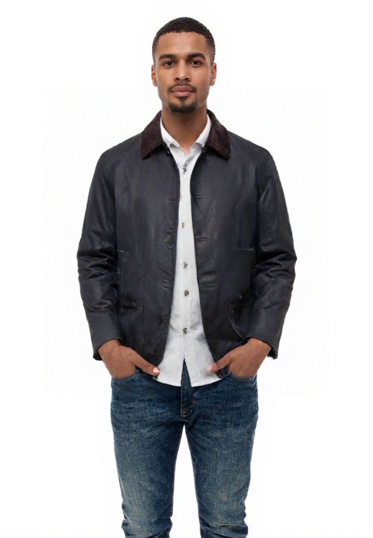 Barbour Herren Grün Wachsjacke "Beaufort", Gr. 52