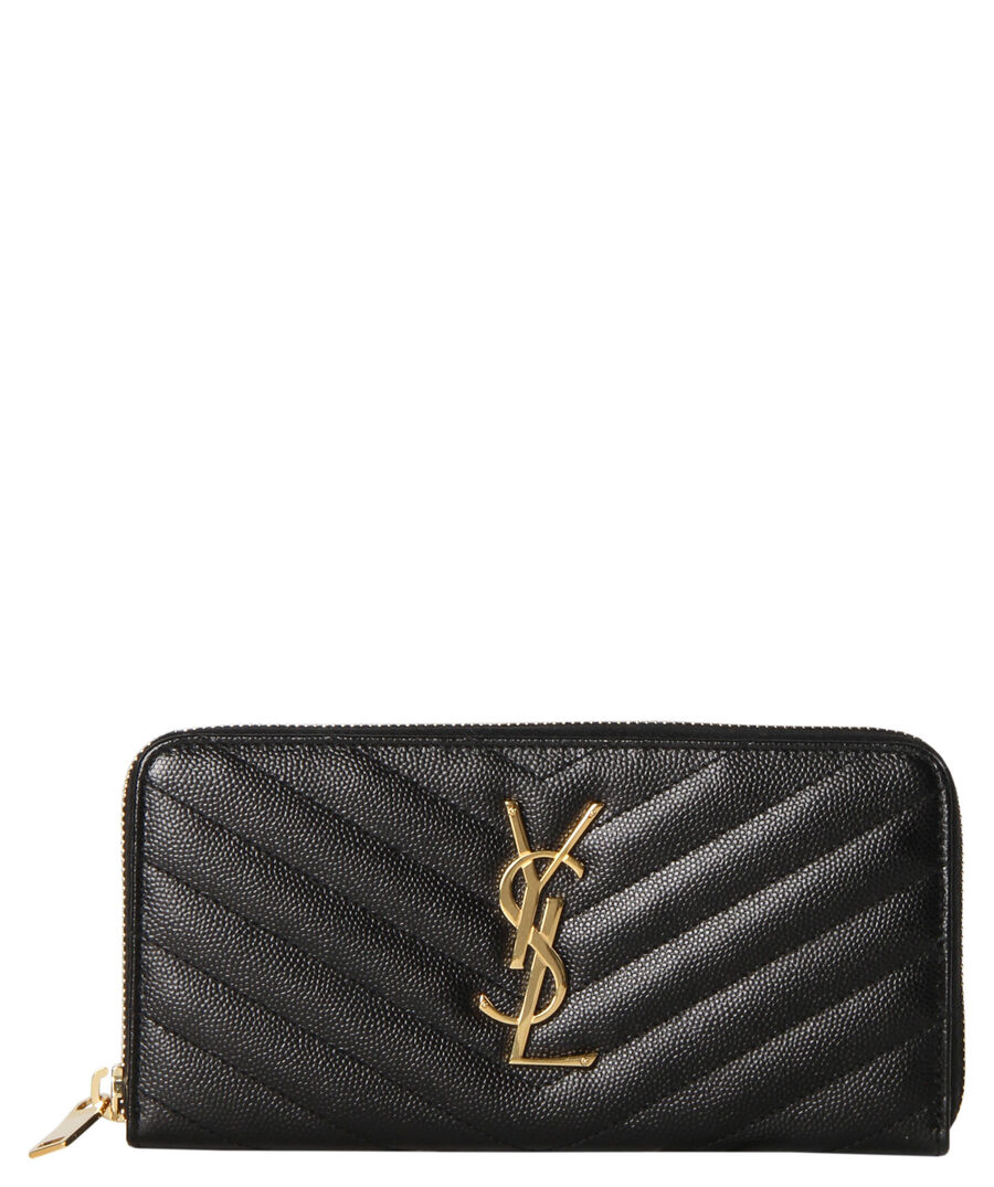 Saint Laurent Damen Schwarz Geldbörse, Einheitsgröße