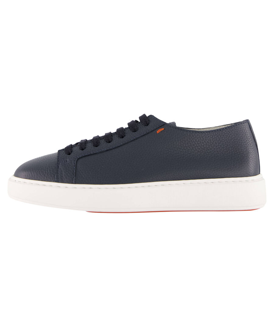 Santoni Herren Marine Sneaker, Gr. 42,5Eu