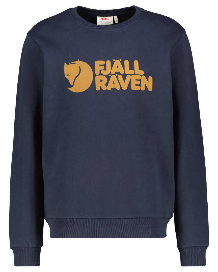 Fjällräven Herren Marine Sweatshirt Logo Sweater, Gr. L