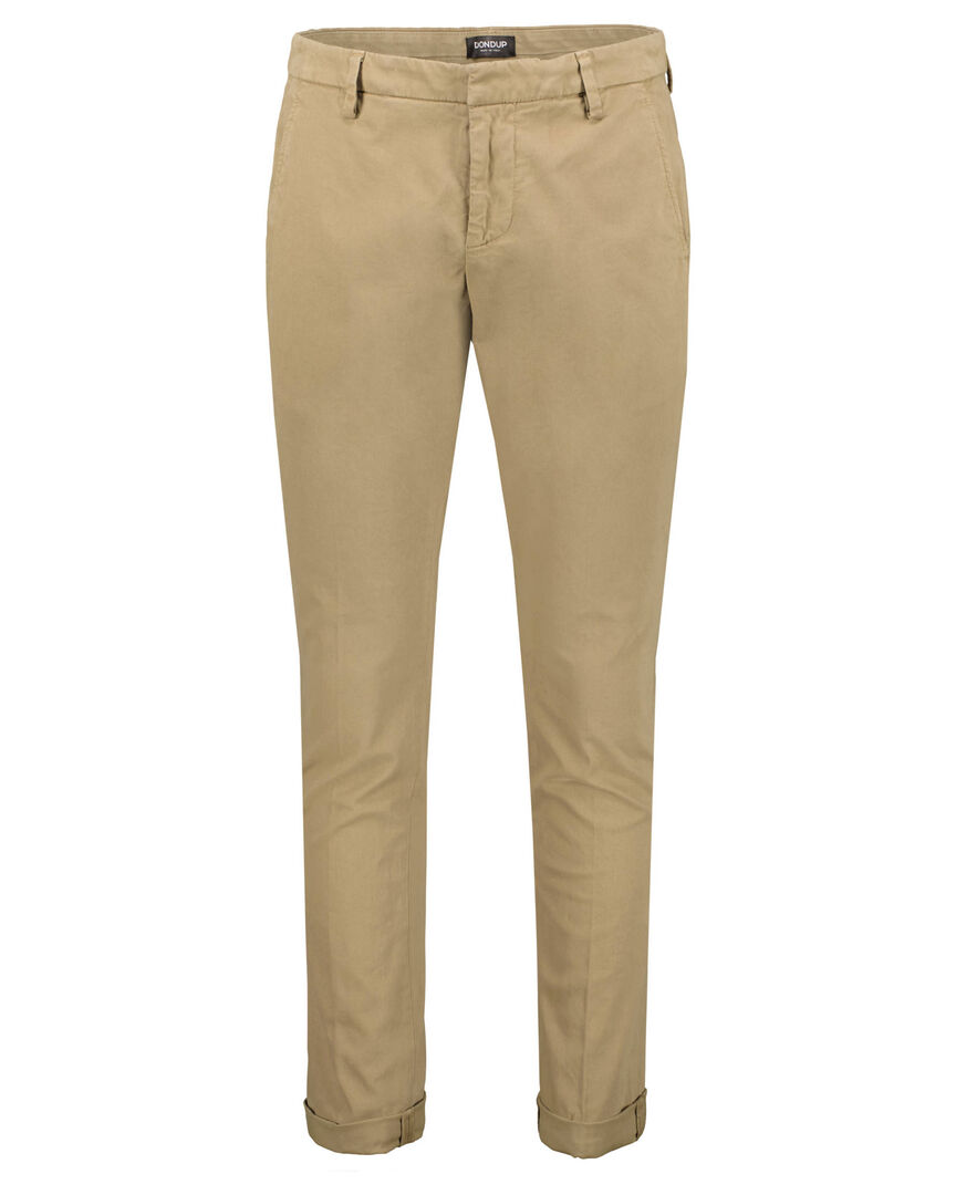 Dondup Herren Taupe Chinohose Gaubert, Gr. 33