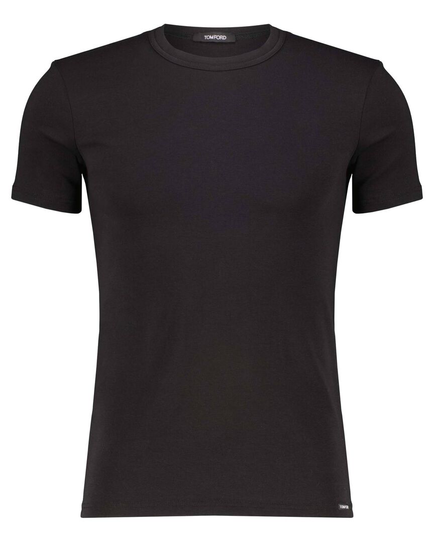 Tom Ford - Basic Kurzarm T-Shirt - Tops - Herren - Schwarzk - S - Bild 3