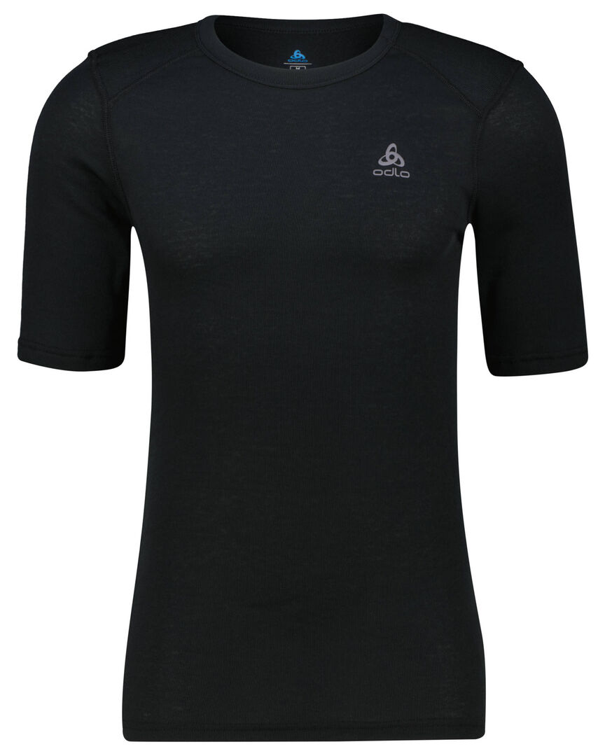 Odlo Herren Silber Tshirt Bl Top Crew Neck Ss Active Warm - Bild 3