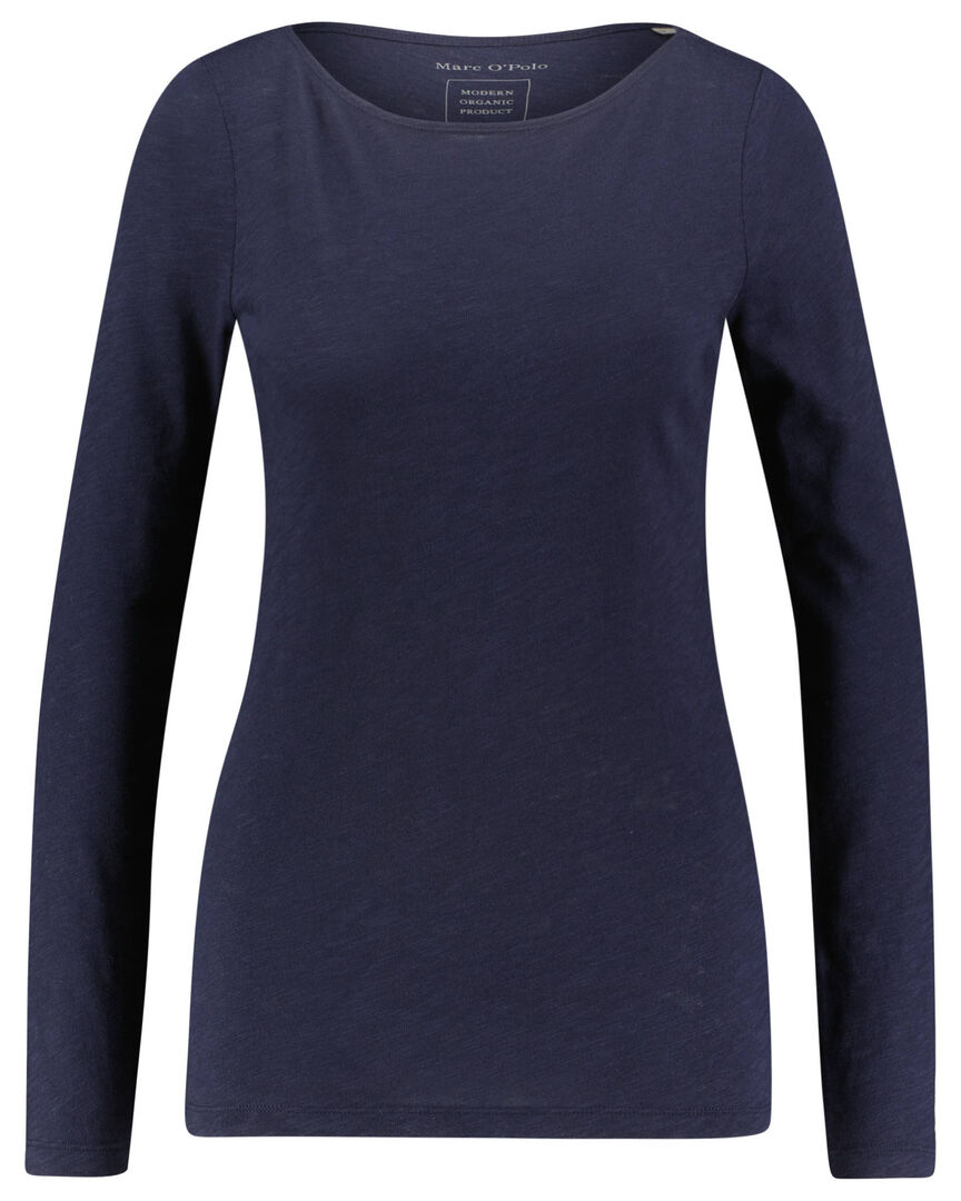 Marc O'polo Damen Marine Langarmshirt, Gr. S