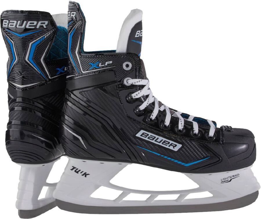 Bauer Herren Schwarz Schlittschuhe X-Lp Sr, Gr. 12