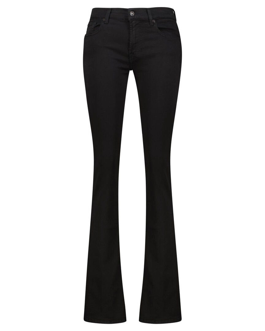7 For All Mankind Damen Schwarz Jeans Bootcut Bair, Gr. 31 - Bild 1