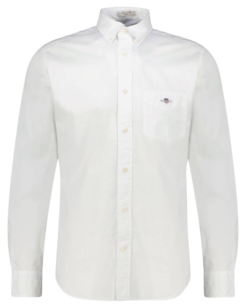 Gant Herren Reg Poplin Banker Bd Hemd - Bild 6