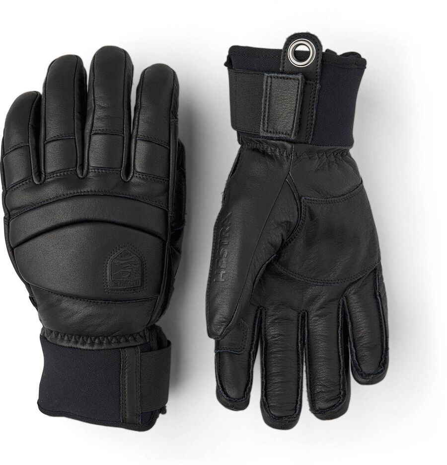 Hestra Herren Schwarz 5-Finger-Handschuhe Fall Line, Gr. 7