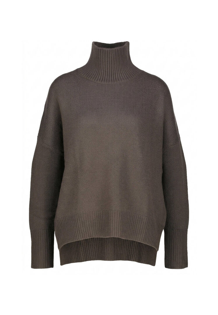 Lisa Yang Damen Dunkelgrün Kaschmirpullover Heidi, Gr. 36