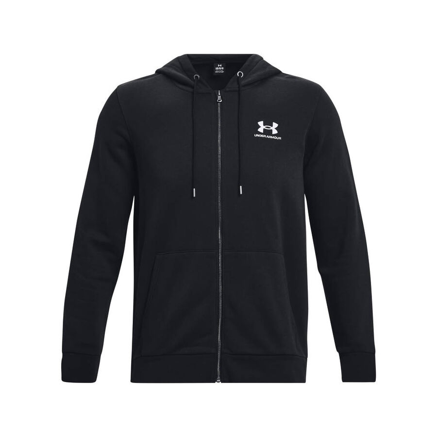 Under Armour Schwarz Kapuzenjacke Essential Fleece - Image 3