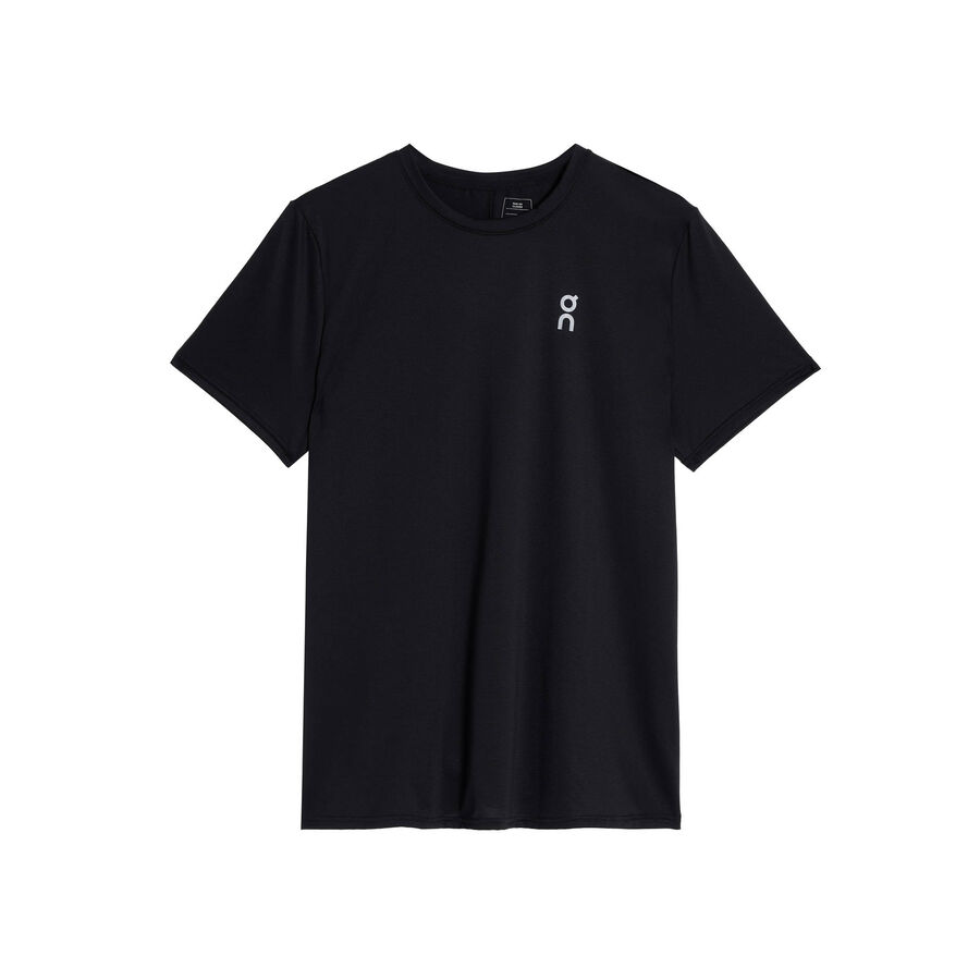 On Herren Schwarz Laufshirt Core-T, Gr. L - Bild 1