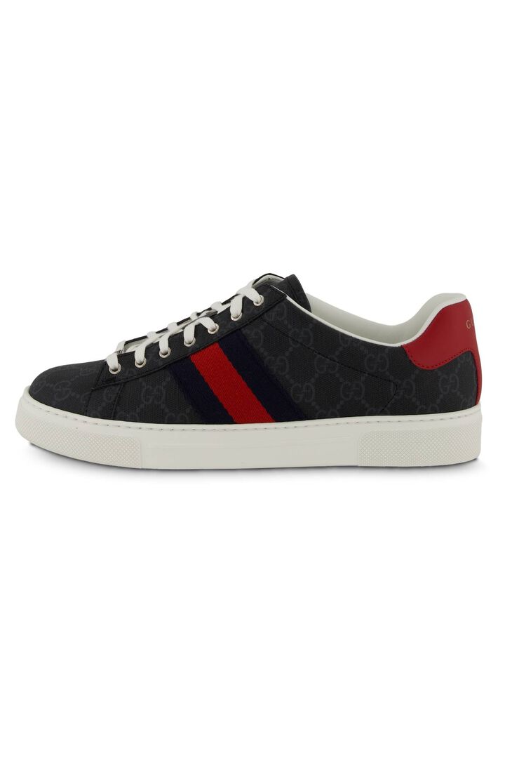 Gucci Herren Schwarz Sneaker, Gr. 41Eu