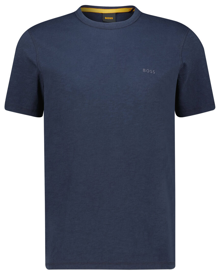 Boss Orange Herren T-Shirt Marine M 100% Baumwolle - Image 4
