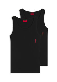 Herren Unterhemden 2er-Pack L