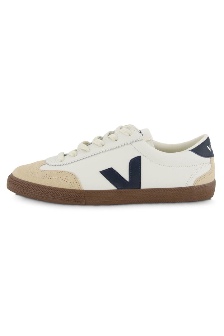 Veja Herren Sneaker VOLLEY LEATHER NAUTICO BARK aus Rindleder