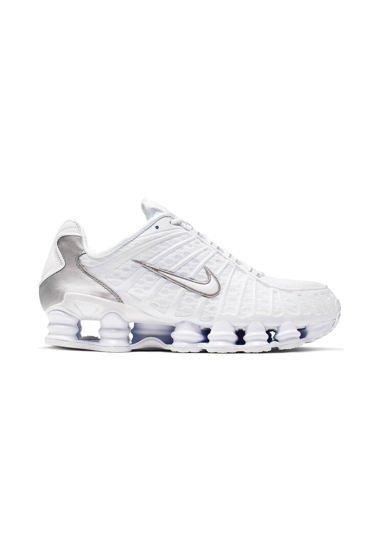 Nike Herren Multicolor Shox Tl Sneakers White / Metallic Silver Größe 11 - Bild 5